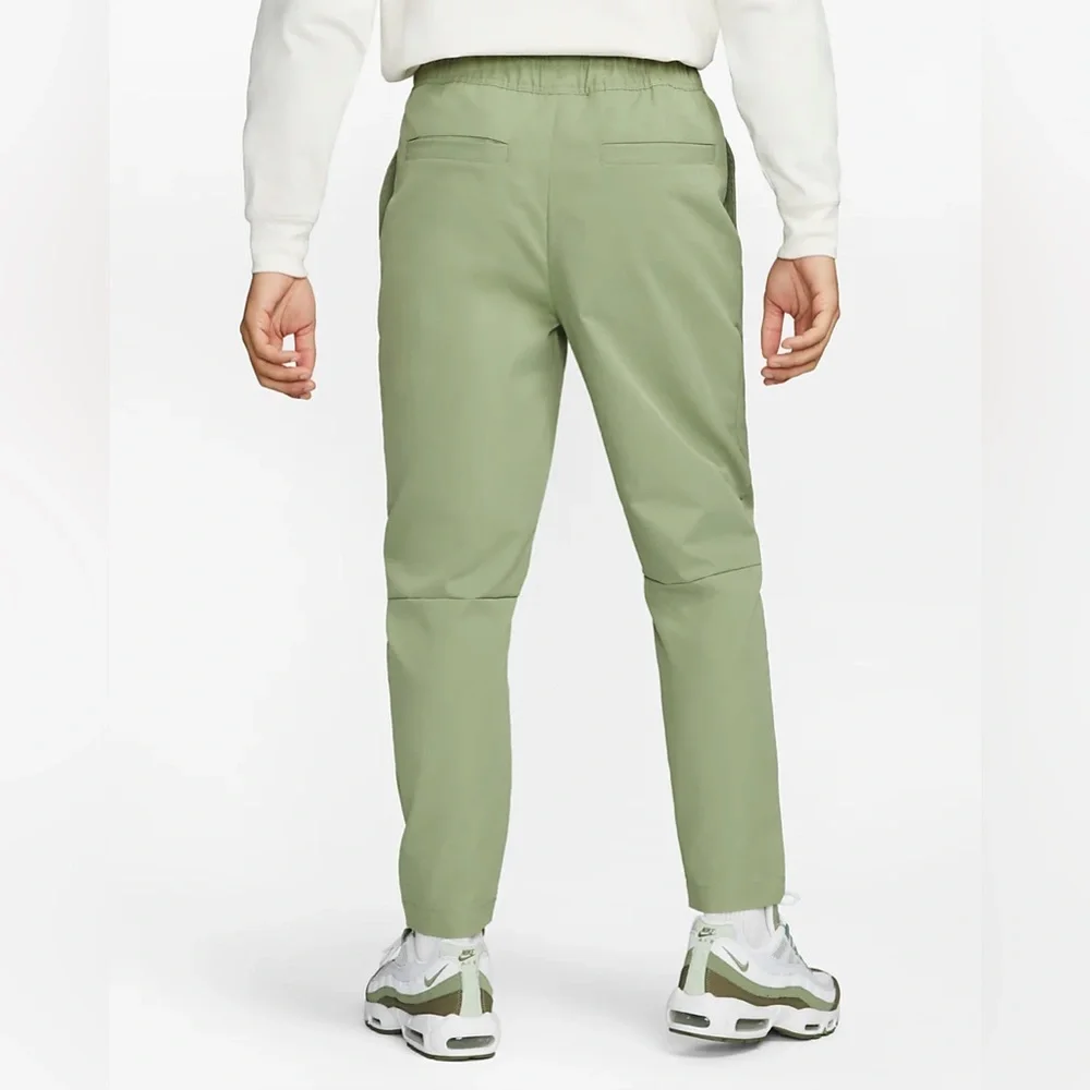 Nike Club Woven Tapered Leg Pants Oil Green  NWT DX0623-386 Medium - Picture 7 of 11